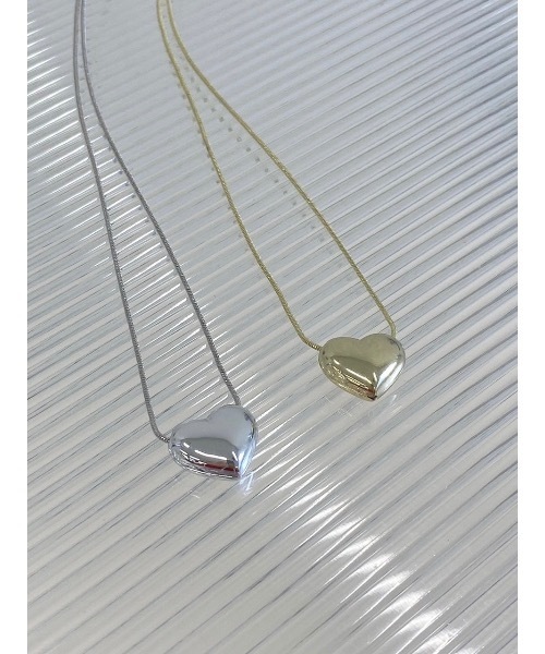 JUMELLE(ジュメロ)の「heart top necklace(ネックレス・レディース・ゴールド/シルバー・FREE)」の14枚目の写真