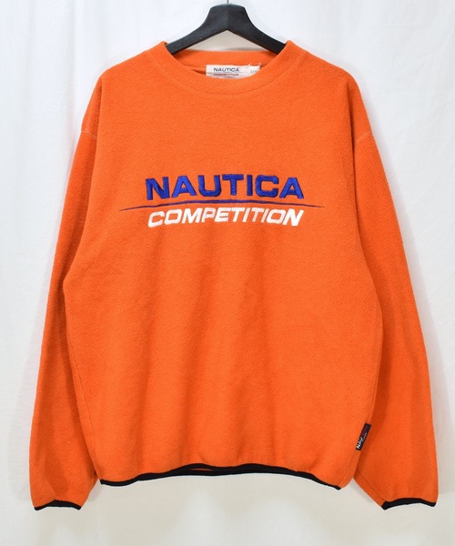 NAUTICA(ノーティカ)の「【ヴィンテージ古着】90's NAUTICA / ノーティカ ロゴ刺繍 フリース プルオーバー USA製(その他トップス・メンズ・オレンジ・MEDIUM)」の12枚目の写真