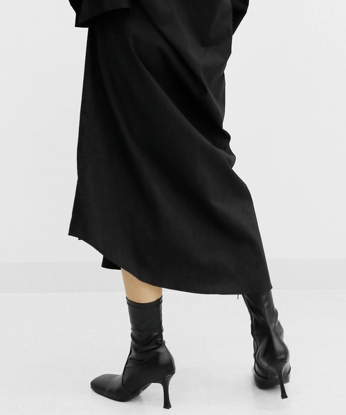 minsobi(ミンソビ)の「ハイテンションアンクルブーツ(ブーツ・レディース・ブラック・23.0cm/24.0cm/25.0cm)」の9枚目の写真