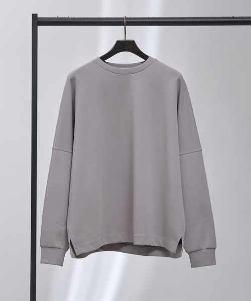 【AHABAHOUSE】ポンチドルマンスリーブカットソー/スウェット