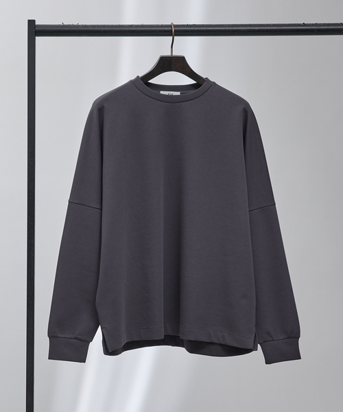 【AHABAHOUSE】ポンチドルマンスリーブカットソー/スウェット