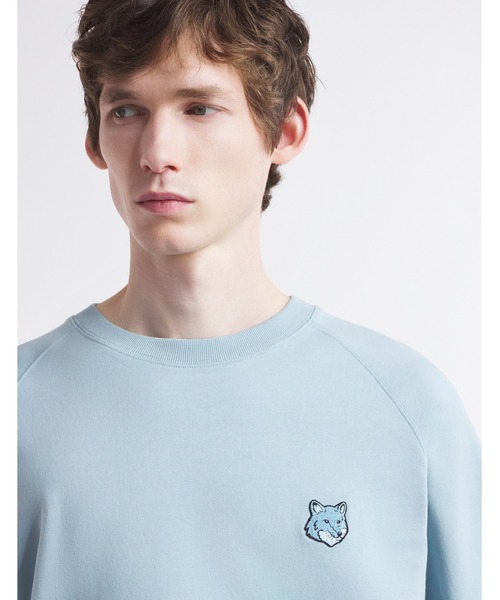 Maison Kitsune(メゾンキツネ)の「BOLD FOX HEAD PATCH OVERSIZE SWEATSHIRT(スウェット・メンズ・ブラック/ダークグレー/ベージュ系その他/キナリ/ダークグリーン/ブルー系その他・S/M/L/XS/XL)」の17枚目の写真