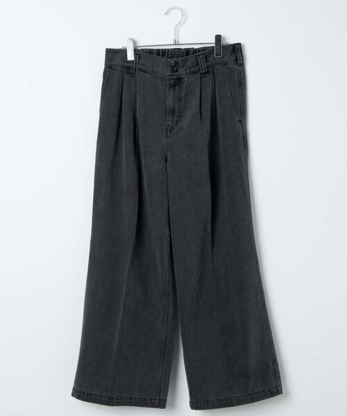 WEGO(ウィゴー)の「WEGO/スーパーバギーDENIMSLACKS(デニムパンツ・メンズ・ライトインディゴブルー/ダークグレー/ブラック・SMALL/LARGE/MEDIUM)」の16枚目の写真