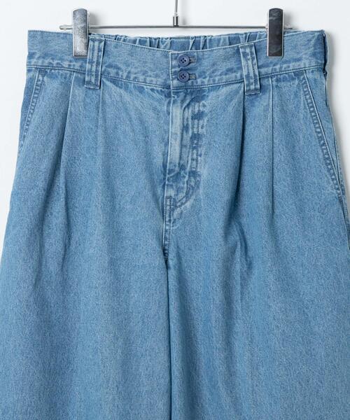 WEGO(ウィゴー)の「WEGO/スーパーバギーDENIMSLACKS(デニムパンツ・メンズ・ライトインディゴブルー/ダークグレー/ブラック・SMALL/LARGE/MEDIUM)」の11枚目の写真