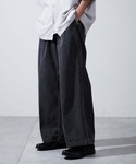 WEGO | WEGO/【24年春夏新作】スーパーバギーDENIMSLACKS(Denim pants)