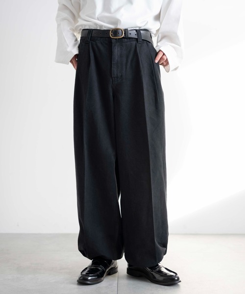 WEGO(ウィゴー)の「WEGO/スーパーバギーDENIMSLACKS(デニムパンツ・メンズ・ライトインディゴブルー/ダークグレー/ブラック・SMALL/LARGE/MEDIUM)」の21枚目の写真