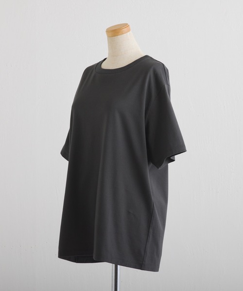 BEARDSLEY（ビアズリー）の「Metro de Parisバック刺繍Tシャツ（Tシャツ/カットソー・レディース・グレー・FREE）」の14枚目の写真