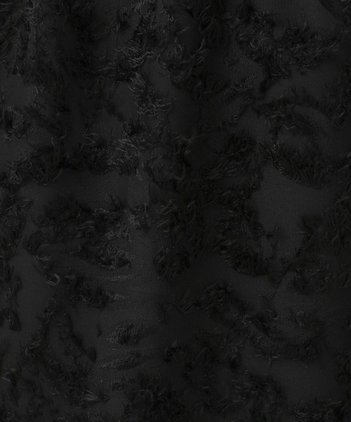 BAYFLOW(ベイフロー)の「シャギージャガードスカート(スカート・レディース・ブラック/オフホワイト/ブルー・FREE)」の14枚目の写真