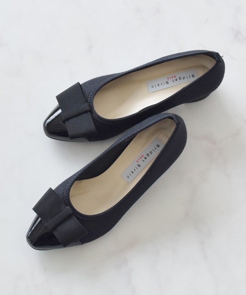 Bridget Birkin(ブリジットバーキン)の「【Bridget Birkin Walk】リボンモチーフパンプス(545233)(パンプス・レディース・ベージュ系その他/ブラック系その他・22.5/23/23.5/24/24.5)」の13枚目の写真