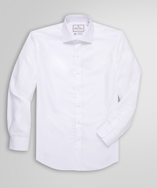 BROOKS BROTHERS(ブルックスブラザーズ)の「ラグジュアリー ロイヤルオックスフォード ドレスシャツ Regular Fit(ビジネスシャツ・メンズ・ホワイト・14 1/2-31/16-32/15 1/2-31)」の9枚目の写真