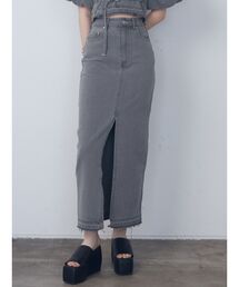 EMODA | デニムカットオフマキシスカート(スカート)