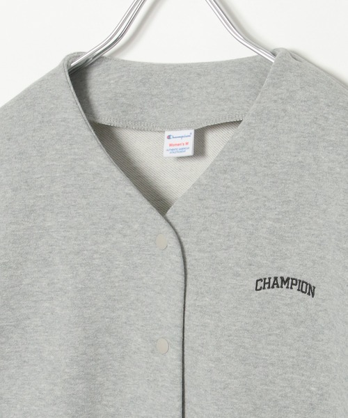 Champion(チャンピオン)の「Champion チャンピオン スウェットカーディガン(カーディガン/ボレロ・レディース・チャコールグレー/グレー系その他・M)」の9枚目の写真