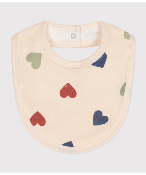 PETIT BATEAU(プチバトー)の「プリントサークルスタイ(スタイ/よだれかけ・キッズ・ホワイト×ブルー/ホワイト系その他・ONE SIZE)」の2枚目の写真