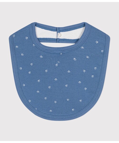 PETIT BATEAU(プチバトー)の「プリントサークルスタイ(スタイ/よだれかけ・キッズ・ホワイト×ブルー/ホワイト系その他・ONE SIZE)」の5枚目の写真