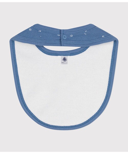 PETIT BATEAU(プチバトー)の「プリントサークルスタイ(スタイ/よだれかけ・キッズ・ホワイト×ブルー/ホワイト系その他・ONE SIZE)」の6枚目の写真