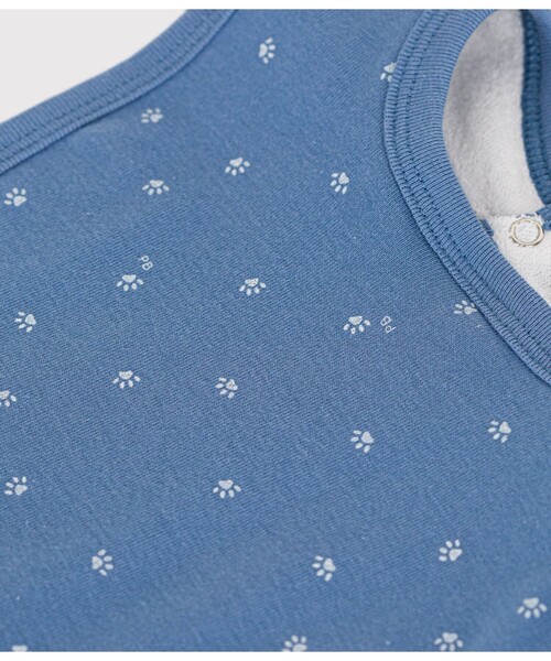 PETIT BATEAU(プチバトー)の「プリントサークルスタイ(スタイ/よだれかけ・キッズ・ホワイト×ブルー/ホワイト系その他・ONE SIZE)」の7枚目の写真