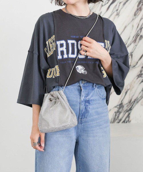 yoriさま専用 LEPSIM（レプシィム）の「ストーンメッシュミニショルダー 103821