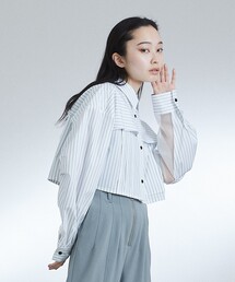 UNITED TOKYO | シアーレイヤードシャツ(シャツ/ブラウス)