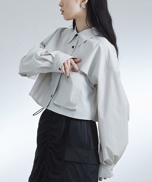 UNITED TOKYO（ユナイテッドトウキョウ）の「シアーレイヤードシャツ