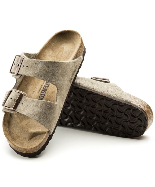BIRKENSTOCK(ビルケンシュトック)の「【公式】ビルケンシュトック Arizona/アリゾナ スエードレザー(サンダル・レディース・グレー/モカ/キャメル・28.5cm【レギュラー幅】/29cm【レギュラー幅】/30cm【レギュラー幅】/25cm【レギュラー幅】/26cm【レギュラー幅】/26.5cm【レギュラー幅】/27cm【レギュラー幅】/28cm【レギュラー幅】/24.5cm【ナロー幅】/24cm【ナロー幅】/23cm【ナロー幅】/22.5cm【ナロー幅】/26.5cm【ナロー幅】/26cm【ナロー幅】/25cm【ナロー幅】/28.5cm【ナロー幅】/27cm【ナロー幅】/22.5cm【レギュラー幅】)」の8枚目の写真