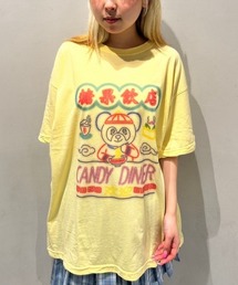 Candy Stripper | CANDY DINER BIG Tシャツ(Tシャツ/カットソー)