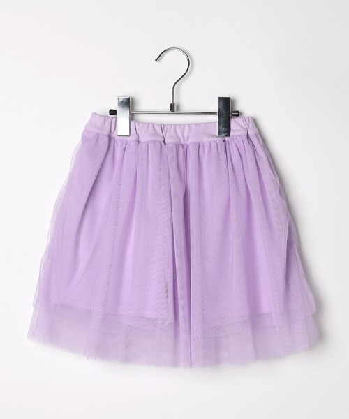 BAYFLOW(ベイフロー)の「チュールスカート(KIDS)(スカート・キッズ・アイボリー/パープル/チャコール・150cm/140cm/130cm/120cm/110cm)」の10枚目の写真