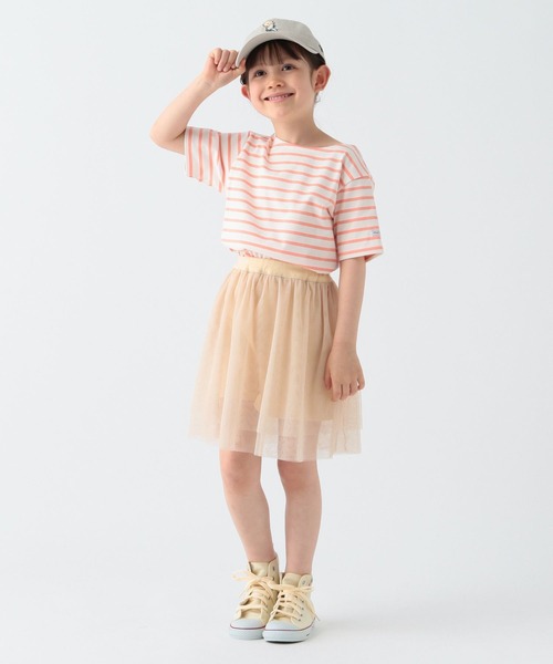 BAYFLOW(ベイフロー)の「チュールスカート(KIDS)(スカート・キッズ・アイボリー/パープル/チャコール・150cm/140cm/130cm/120cm/110cm)」の5枚目の写真