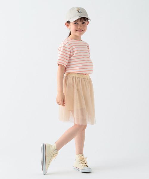 BAYFLOW(ベイフロー)の「チュールスカート(KIDS)(スカート・キッズ・アイボリー/パープル/チャコール・150cm/140cm/130cm/120cm/110cm)」の6枚目の写真