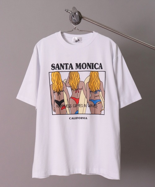 BAYBLO（ベイブロ）の「(BB)【ユニセックス】サマー グラフィック ストレッチ Tシャツ（Tシャツ/カットソー・メンズ・オフホワイト/ブラック/ベージュ・MEDIUM/LARGE）」の11枚目の写真