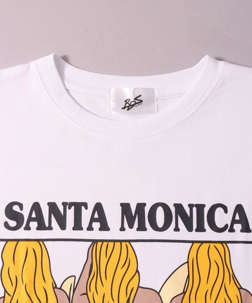 BAYBLO（ベイブロ）の「(BB)【ユニセックス】サマー グラフィック ストレッチ Tシャツ（Tシャツ/カットソー・メンズ・オフホワイト/ブラック/ベージュ・MEDIUM/LARGE）」の15枚目の写真