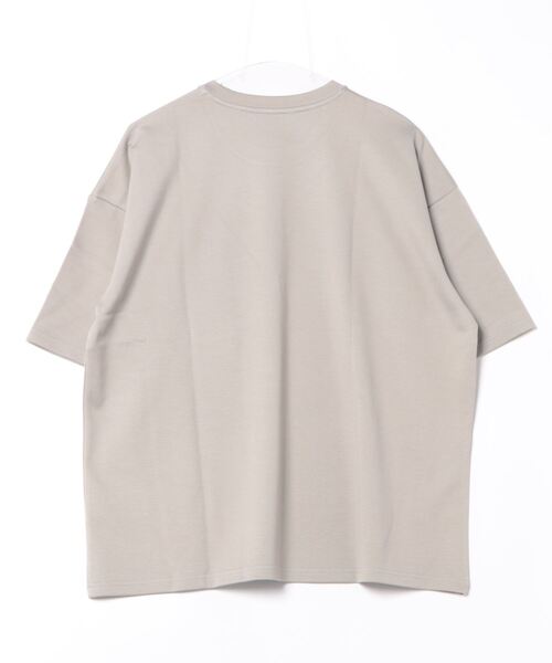 VICTIM(ヴィクティム)の「VICTIM ヴィクティム / BIG TEE ビッグシルエットTシャツ ポケT / VTM-24-CS-007(Tシャツ/カットソー・メンズ・グレイッシュベージュ/ブラック/ホワイト・MEDIUM/LARGE/X-LARGE)」の9枚目の写真