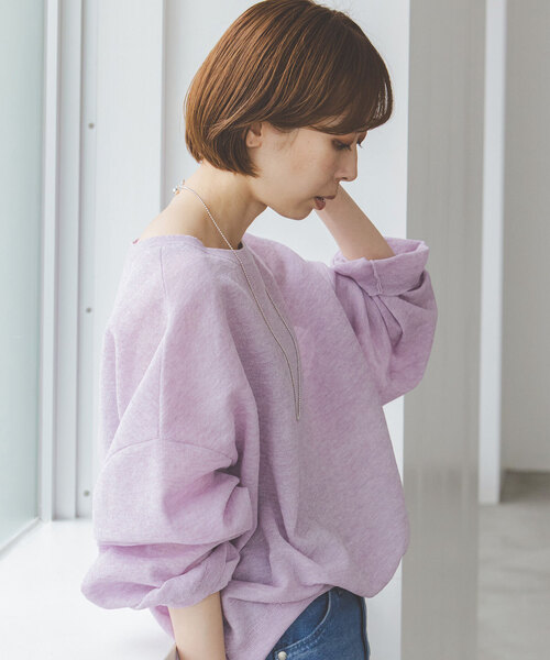 NOBLE 新品♡ スポンジシアーニットプルオーバー 追加》スポンジシアーニットプルオーバー2（ニット／セーター
