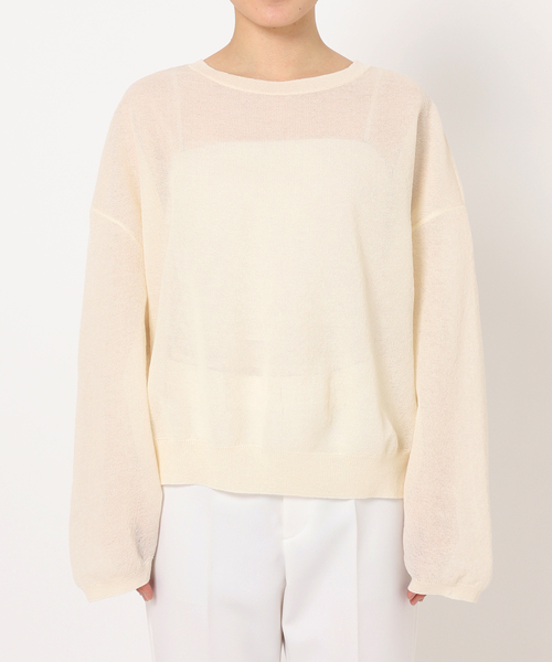 Noble（ノーブル）の「《追加》スポンジシアーニットプル