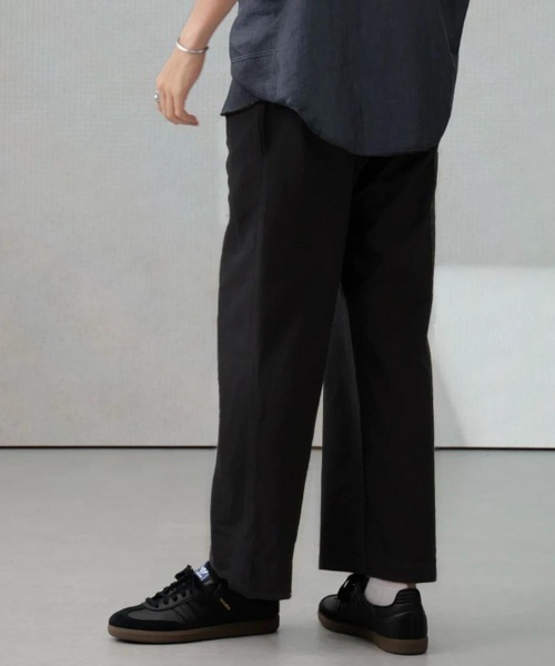 Apo(s)ture(アポスチャー)の「LUCAS-001/TRワイドパンツ(スラックス・メンズ・ベージュ/ブラウン/ブラック/グレー・XS/S/M/L/XL)」の14枚目の写真