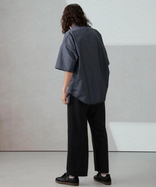 Apo(s)ture(アポスチャー)の「LUCAS-001/TRワイドパンツ(スラックス・メンズ・ベージュ/ブラウン/ブラック/グレー・XS/S/M/L/XL)」の19枚目の写真