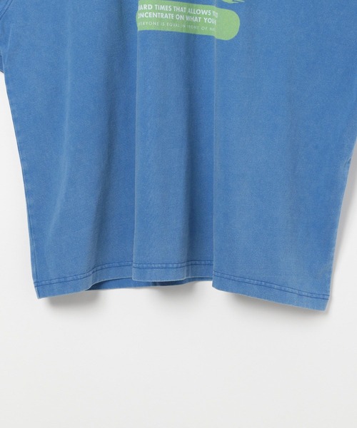 PBLIM（ページボーイリム）の「PBLIM/レトロサマービッグT（Tシャツ/カットソー・レディース・ブルー/チャコールグレー/オフホワイト・LARGE/MEDIUM）」の9枚目の写真