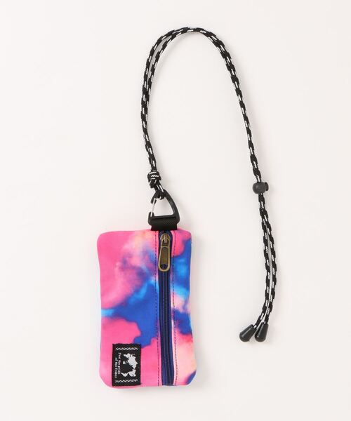 チャイハネ（チャイハネ）の「【チャイハネ】トライブタイダイポーチ（ポーチ・レディース・グリーン/ピンク/ブルー・FREE）」の3枚目の写真