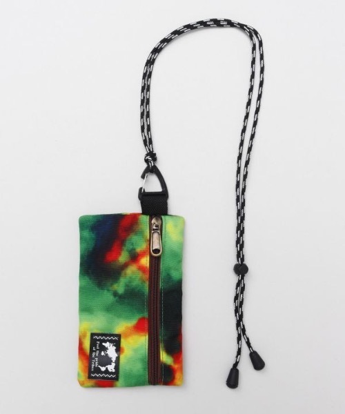 チャイハネ（チャイハネ）の「【チャイハネ】トライブタイダイポーチ（ポーチ・レディース・グリーン/ピンク/ブルー・FREE）」の4枚目の写真