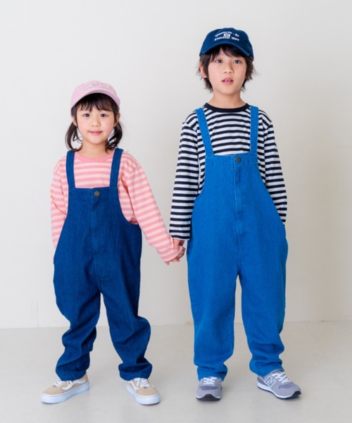 and D. petit main（アンドディープティマイン）の「カレッジロゴ刺繍CAP（キャップ・キッズ・ライトピンク/ベージュ/ネイビー・L(56cm)/M(54cm））」の13枚目の写真