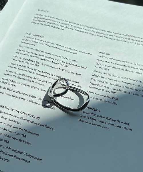 DouDou（ドゥドゥ）の「変形リング1（リング・レディース・シルバー/ゴールド・FREE）」の2枚目の写真