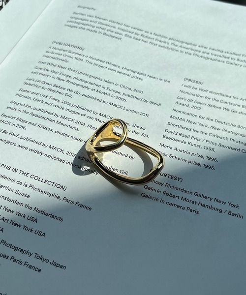 DouDou（ドゥドゥ）の「変形リング1（リング・レディース・シルバー/ゴールド・FREE）」の7枚目の写真