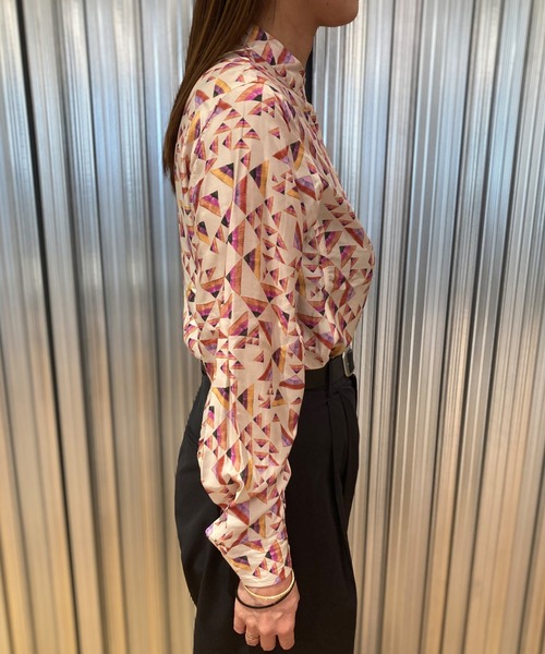 ISABEL MARANT（イザベルマラン）の「プリントブラウス（シャツ/ブラウス・レディース・ブラック系/ベージュ系・34）」の13枚目の写真