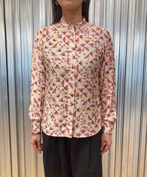 ISABEL MARANT（イザベルマラン）の「プリントブラウス（シャツ/ブラウス・レディース・ブラック系/ベージュ系・34）」の12枚目の写真