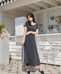 ANDGEEBEE | ダブルラインワンピ(ワンピース)