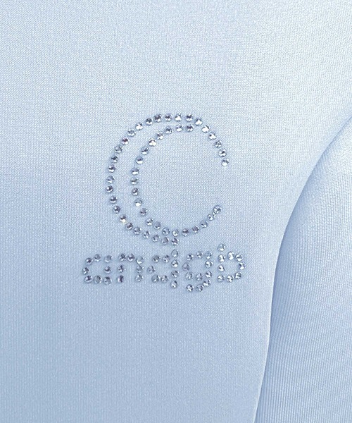 ANDGEEBEE（アンジービー）の「ダブルラインワンピ（ワンピース・レディース・ブラック/ライトブルー・FREE）」の11枚目の写真