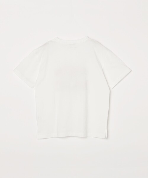 SHIPS any（シップス エニィ）の「SHIPS any: プリント × 刺繍 ロゴ Tシャツ<KIDS>（Tシャツ/カットソー・キッズ・ホワイト/ライトホワイト/ベージュ・150/130）」の18枚目の写真