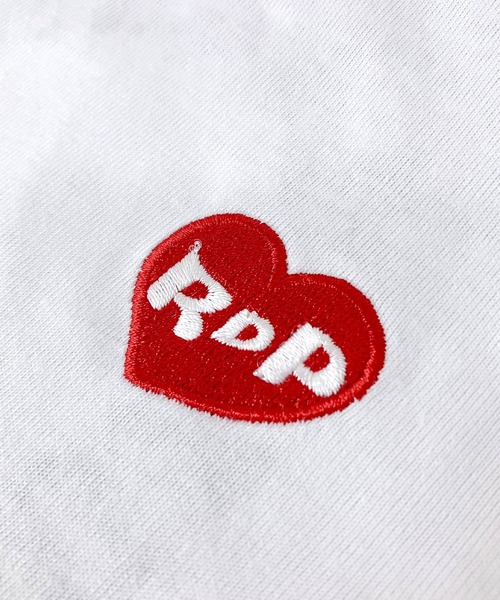 Felt-Maglietta（フェルトマリエッタ）の「[ROUXDI PERFE ルゥディパフィー]ハート柄ロゴ刺繍Tシャツ（Tシャツ/カットソー・メンズ・ホワイト・MEDIUM/LARGE/X-LARGE）」の8枚目の写真