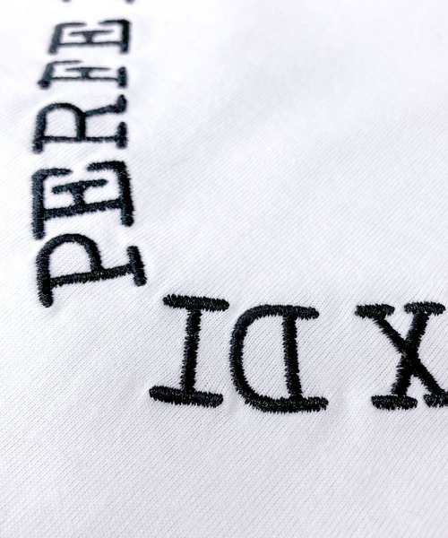 Felt-Maglietta（フェルトマリエッタ）の「[ROUXDI PERFE ルゥディパフィー]ハート柄ロゴ刺繍Tシャツ（Tシャツ/カットソー・メンズ・ホワイト・MEDIUM/LARGE/X-LARGE）」の10枚目の写真
