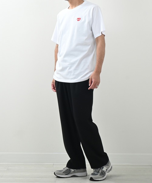 Felt-Maglietta（フェルトマリエッタ）の「[ROUXDI PERFE ルゥディパフィー]ハート柄ロゴ刺繍Tシャツ（Tシャツ/カットソー・メンズ・ホワイト・MEDIUM/LARGE/X-LARGE）」の17枚目の写真