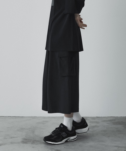 loose sweat wide gaucho PT / ルーズスウェットワイドガウチョ